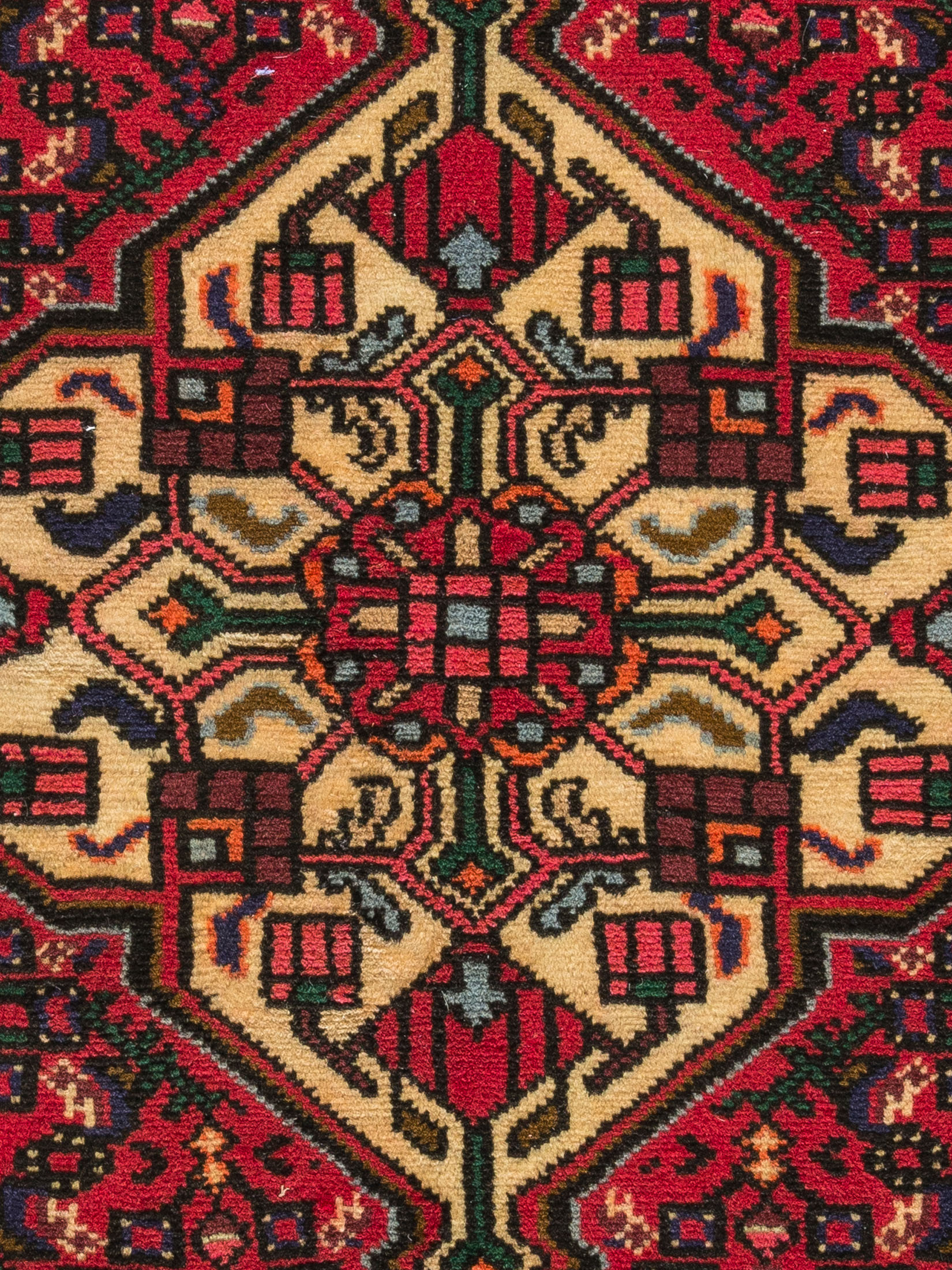 Hosseinabad Hamadan ca. 140 x 200 cm, Unikat / Einzelstück