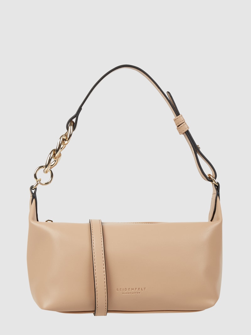 Handtasche in Leder-Optik Modell 'Nees' in sand