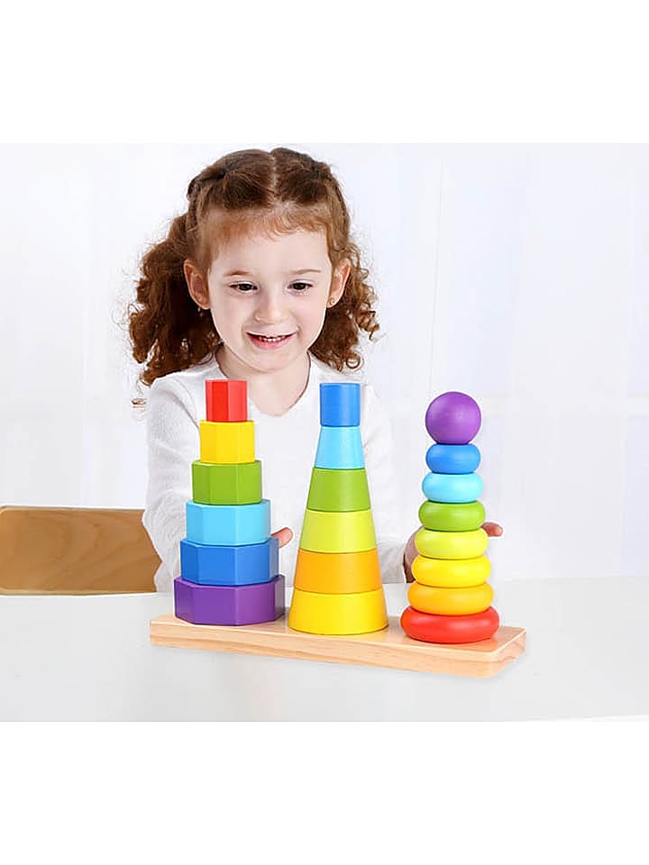 Tooky Toy Stapelturm - ab 18 Monaten günstig kaufen onesize