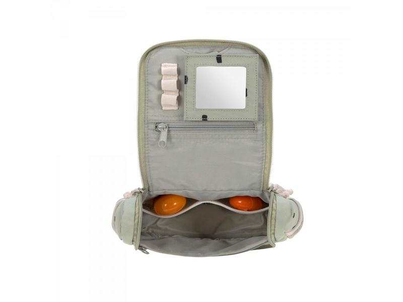 Mini trousse de toilette Happy Prints olive clair