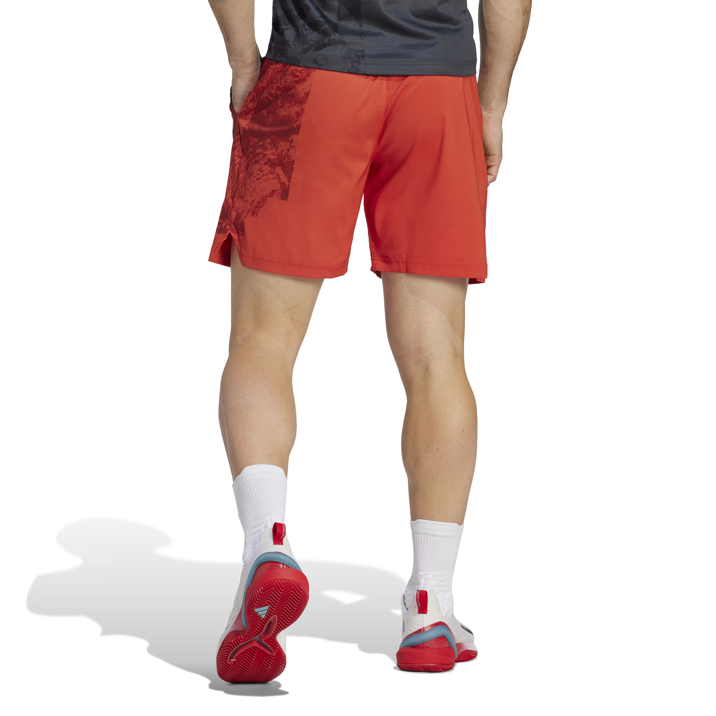 Paris Ergo Shorts Herren - Orange, Rot