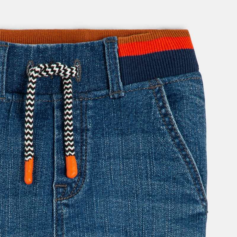 Jean droit bébé garçon denim bleu stone Catimini
