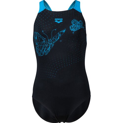 KINDER SCHWIMMANZUG GIRL'S BUTTERFLY SWIMSUIT V BACK
