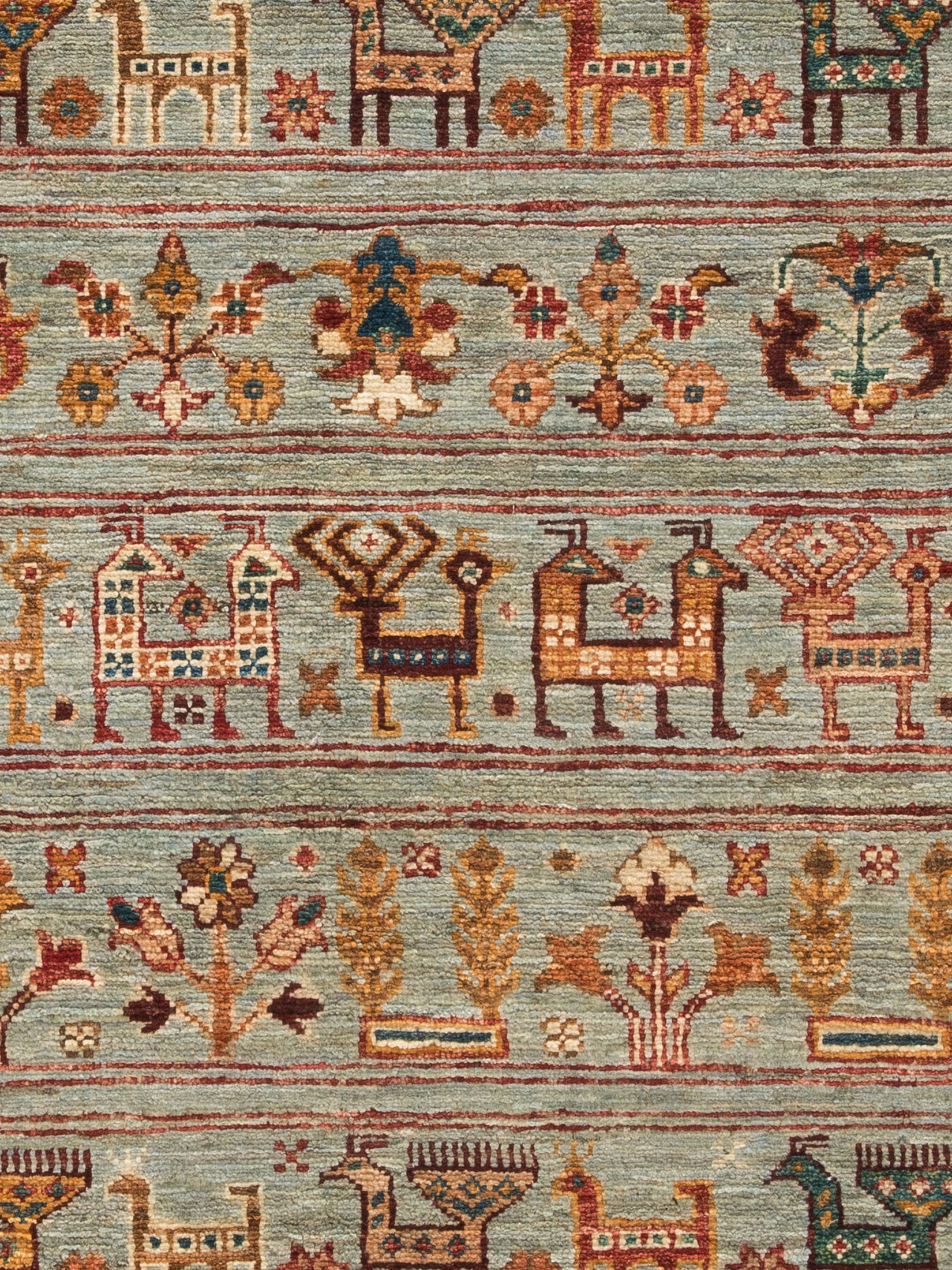 Chobi Schal ca. 152 x 211 cm, Unikat / Einzelstück