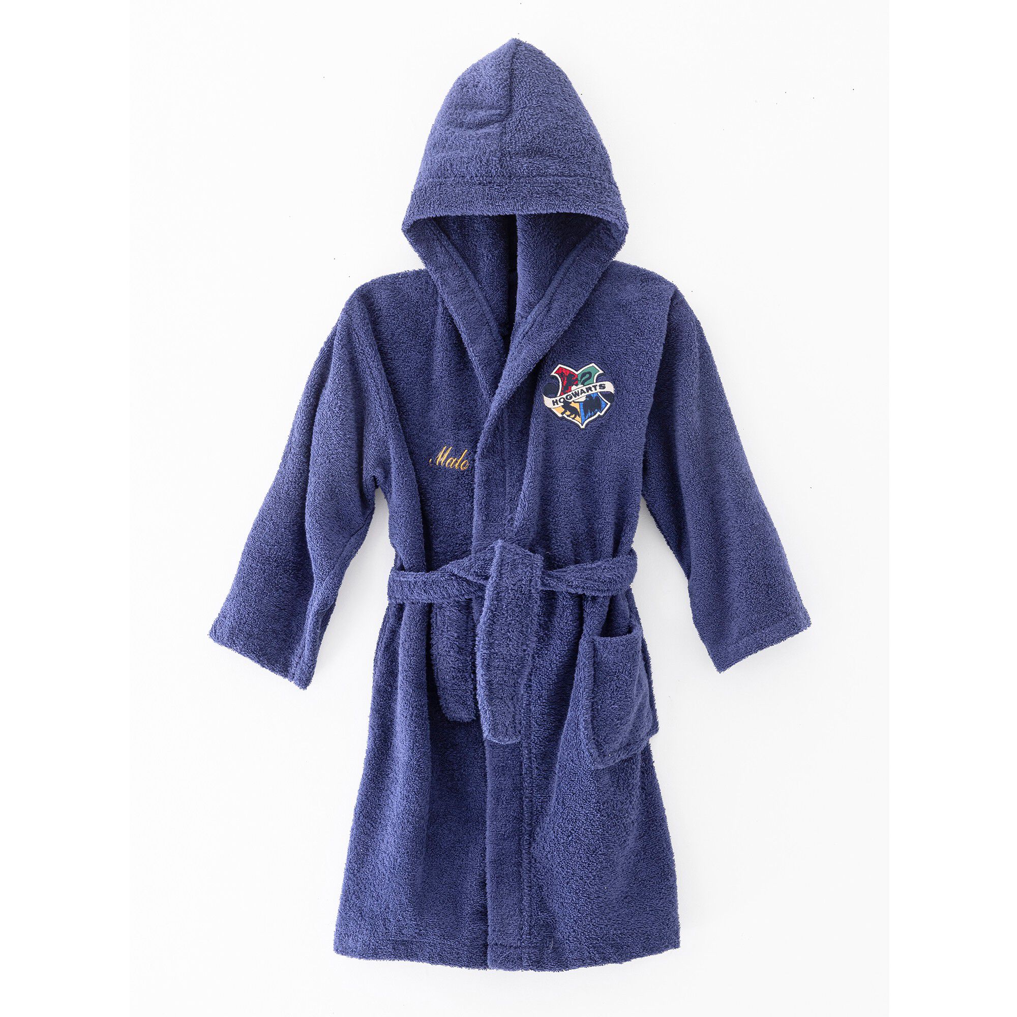 Peignoir de bain capuche enfant Harry Potter personnalisable