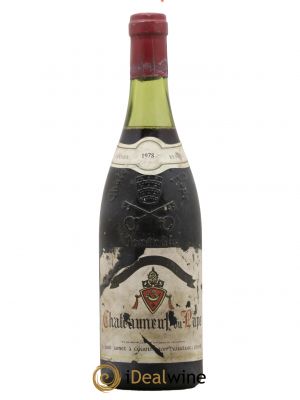 Châteauneuf-du-Pape Domaine Jamet 1978 - Lot de 1 Bouteille
