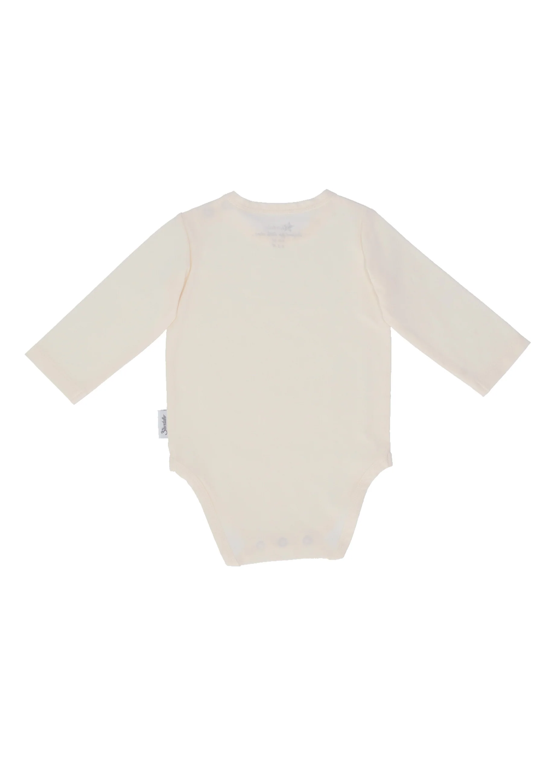 Baby Strampler aus Nicki, Motiv Elefant Eddy, Grau