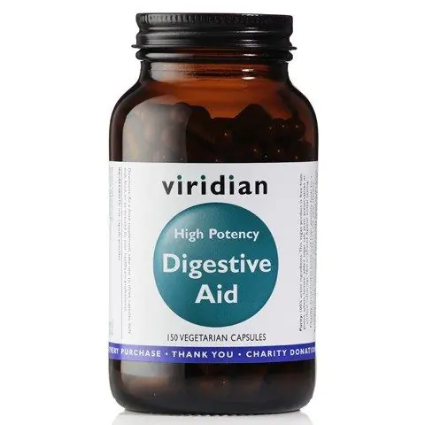 Viridian Digestive Aid probavni enzimi, kapsule
