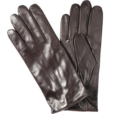 Roeckl, Handschuhe, Haarschafleder Wolle gefüttert, braun