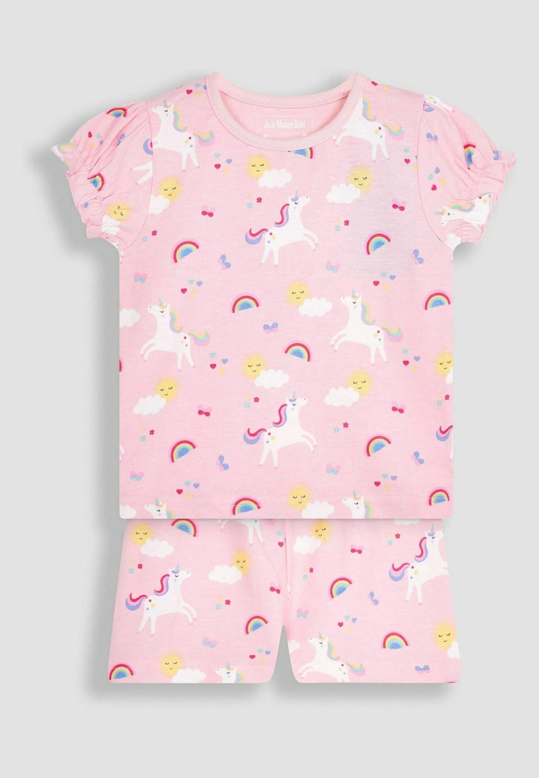 JoJo Maman Bébé 2-PACK UNICORN REGULAR FIT - Pijamas