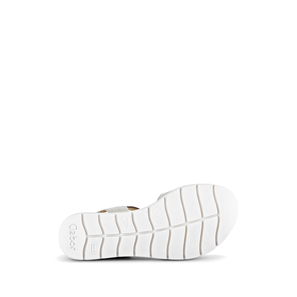 Gabor comfort Keilsandalette silber