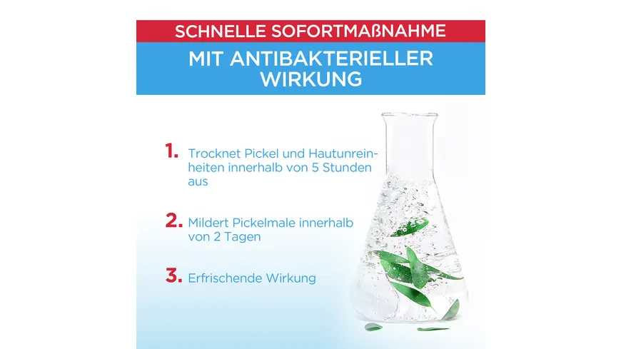 Garnier Skin Active Hautklar SOS Anti-Pickel-Gel-Stift: Trocknet Pickel in 5 Stunden aus und mildert Hautunreinheiten 10 ml