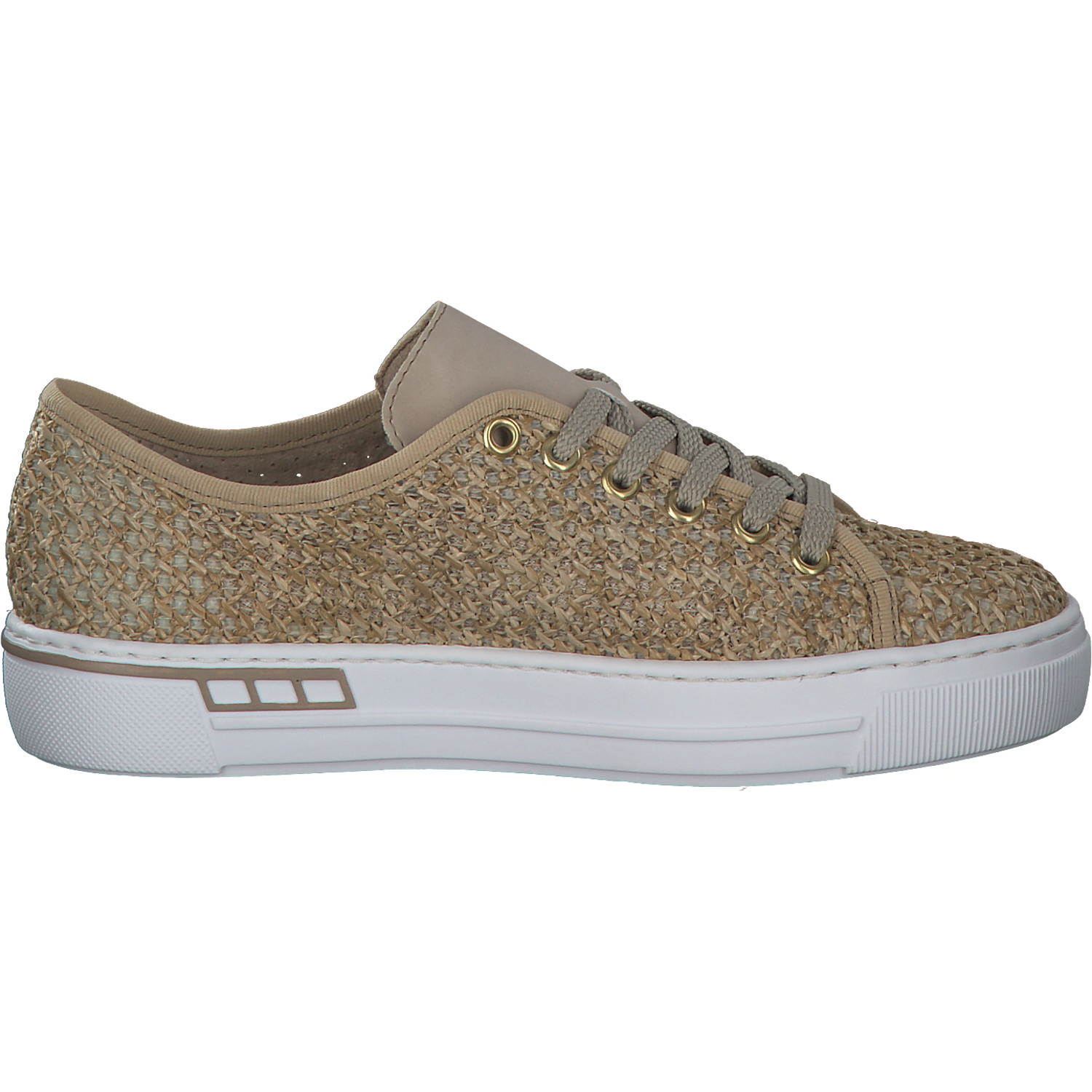 Rieker L8841, Sneakers Low, Damen, Beige