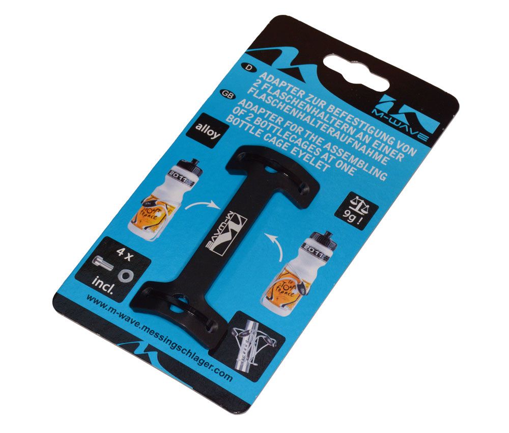 M-Wave Flaschenhalter-Adapter für 2 Flaschenhalter kaufen | Bike-Discount
