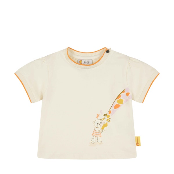 T-Shirt kurzarm, beige für Mädchen