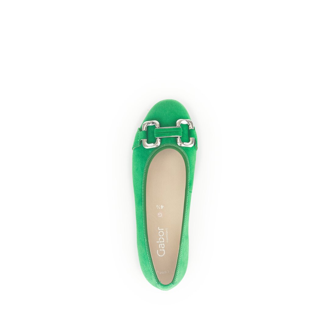 Gabor comfort Eleganter Ballerina grün