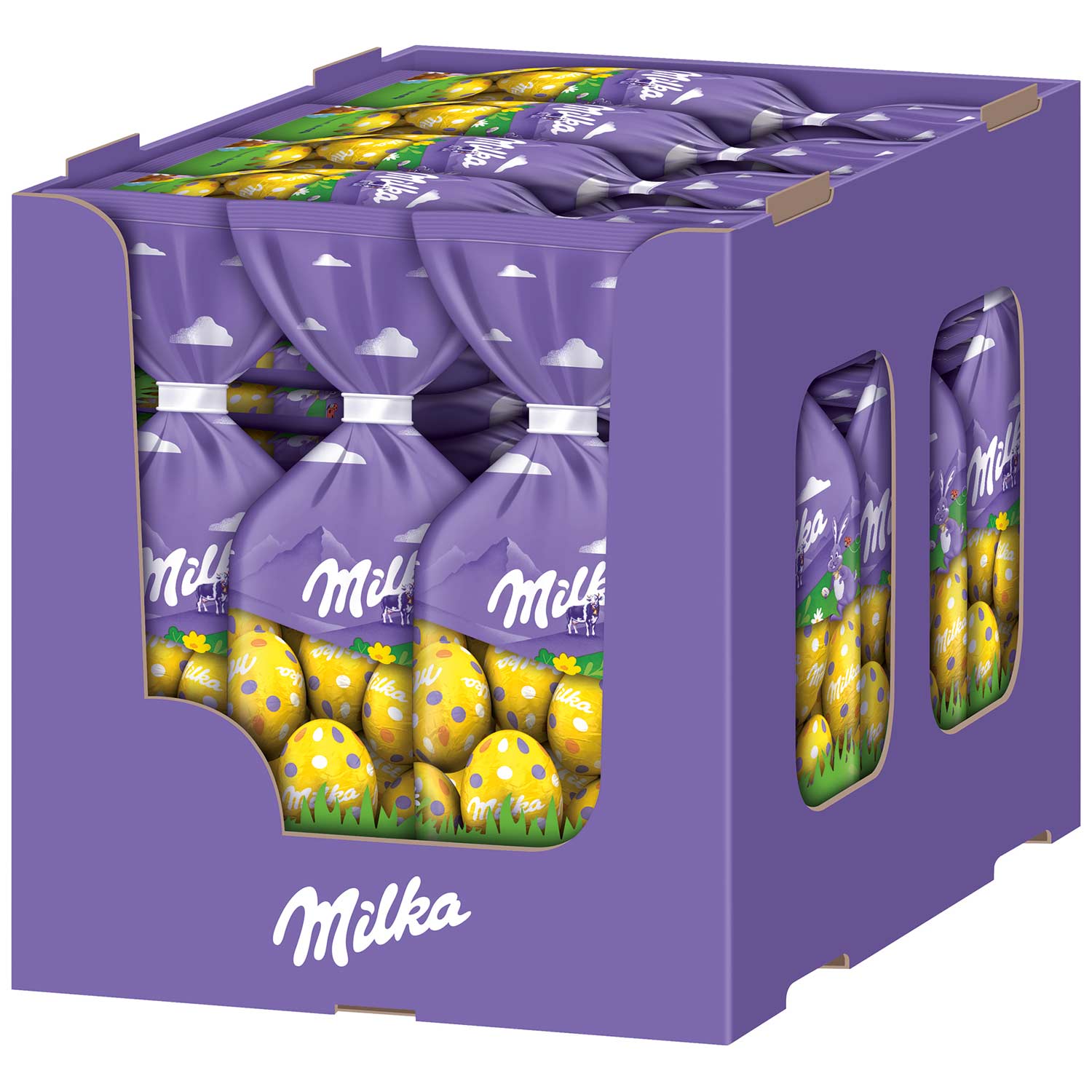 Milka Ostereier Nuss-Crisp 100g