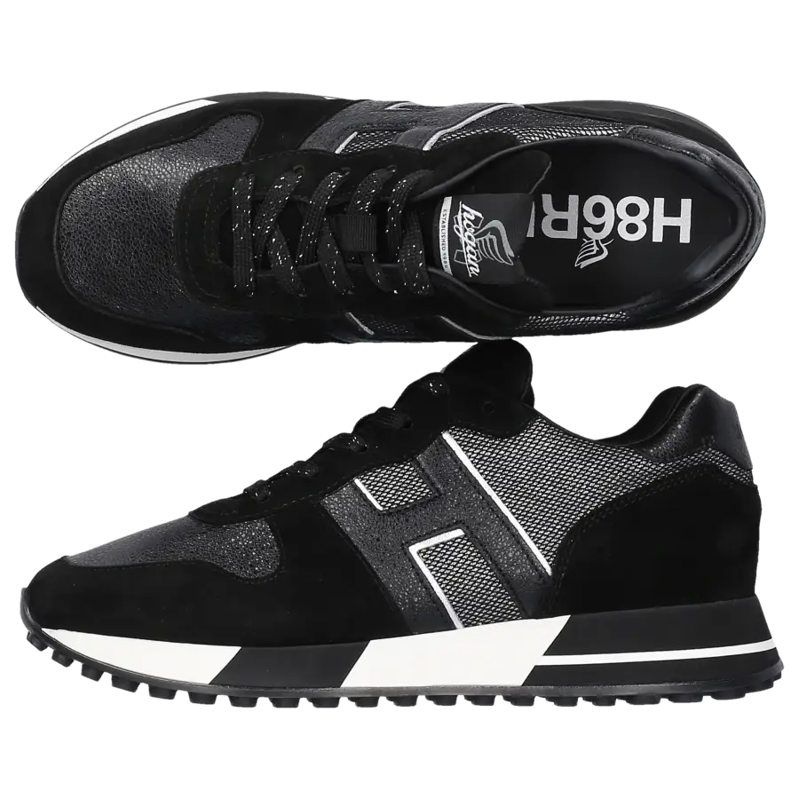 Hogan - Sneaker low H383 Kalbsleder - schwarz