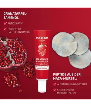 Weleda Granatapfel & Maca-Peptide Straffende Augenpflege Augencreme-12 ml
