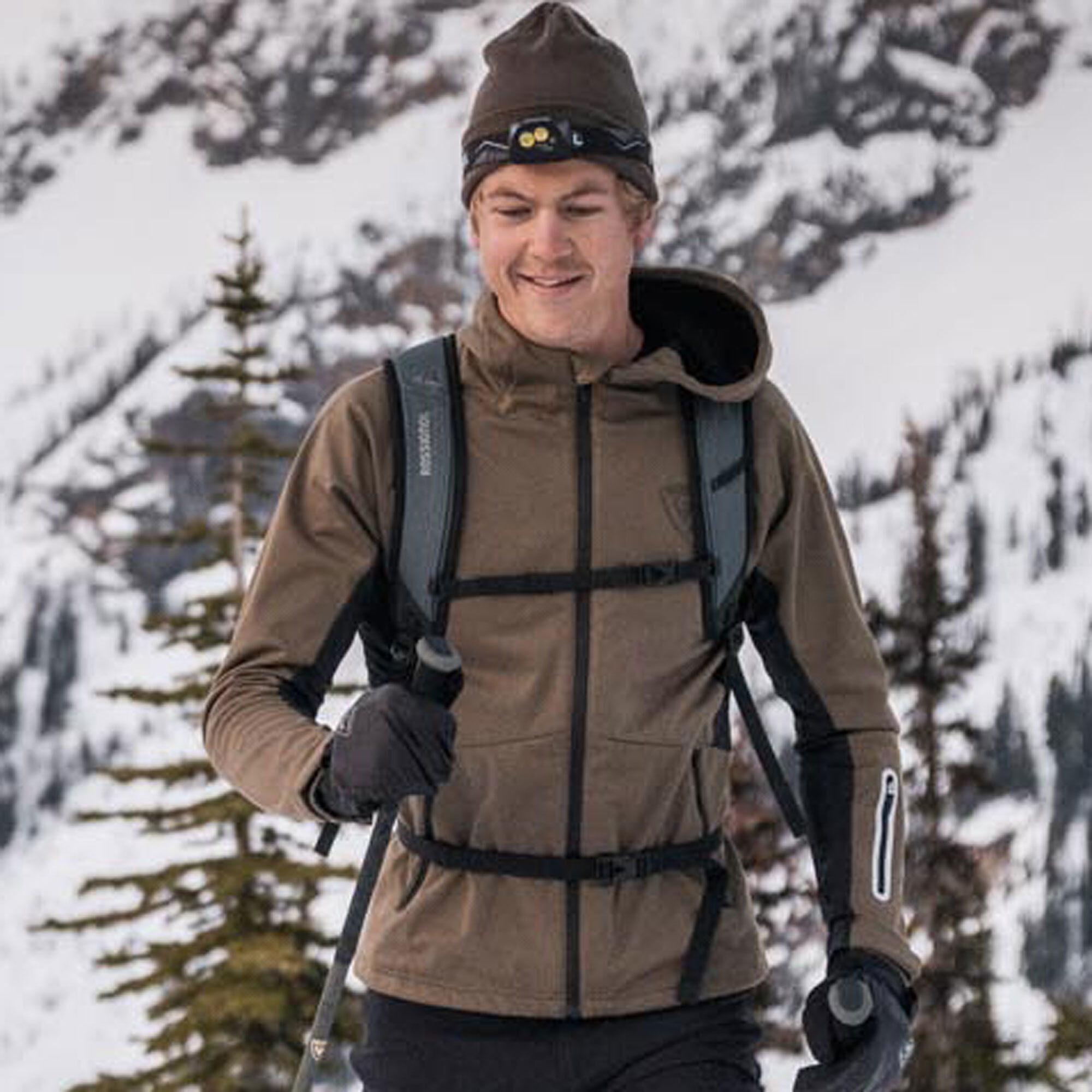 Veste Softshell à capuche Homme