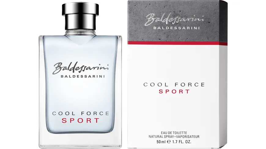 Baldessarini Cool Force Sport Eau de Toilette Natural Spray 50 ml