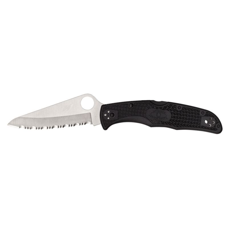 Spyderco Pacific Salt 2 FRN Black Serrated C91SBK2