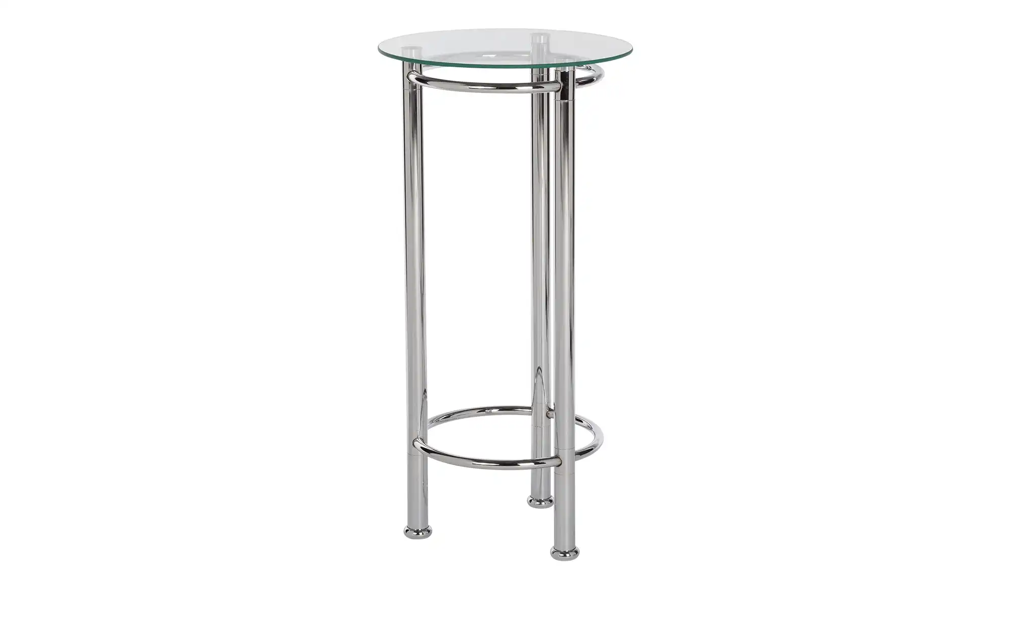Blumensäule Metall Glas
