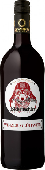 Bickensohler Winzerglühwein ROT süß 1,0 L - Bickensohler Weinvogtei