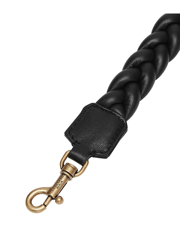 LIEBESKIND BERLIN Leder-Tragehenkel in Schwarz - (L)38 cm günstig kaufen onesize