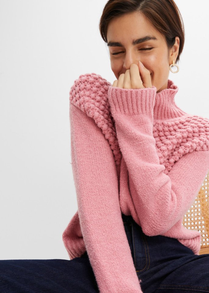 Pullover mit Struktur