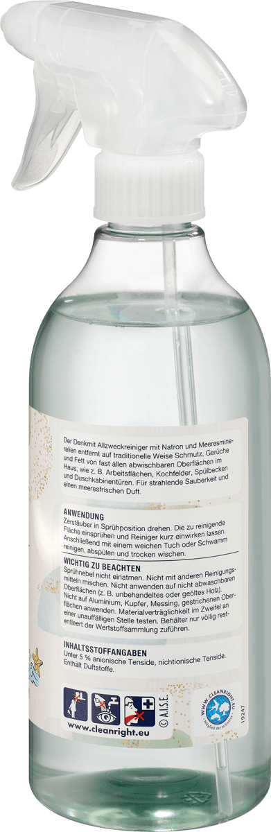 Allzweckreiniger Natron und Meeresmineralien, 500 ml