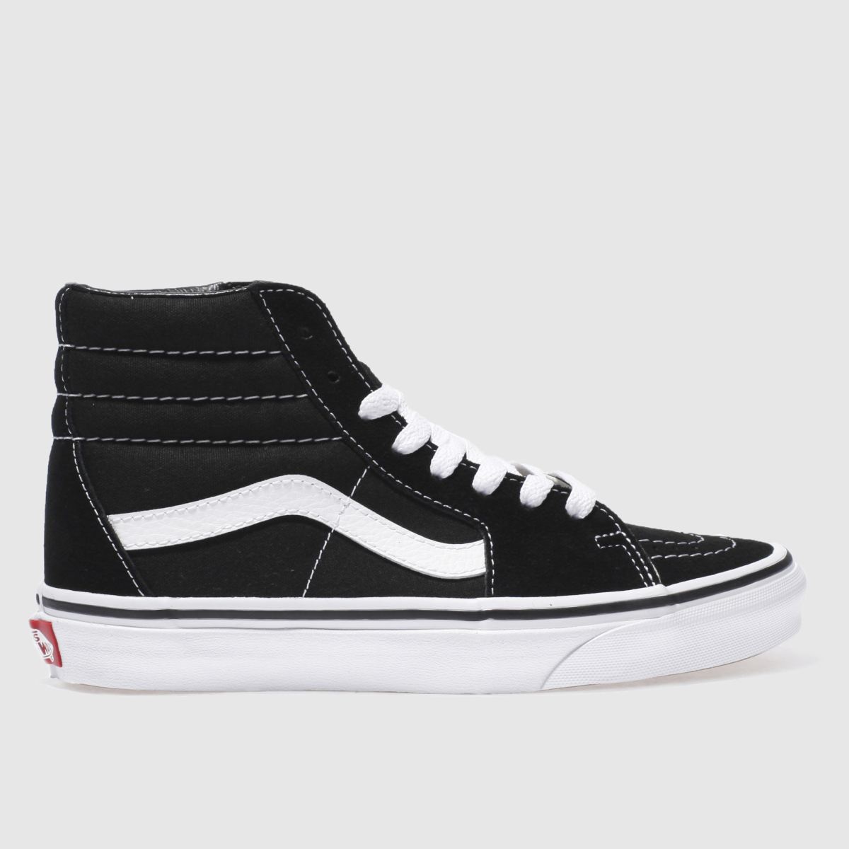 Vans sk8-hi velúr cipő fekete és fehér színben