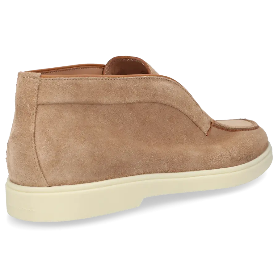 Santoni - Stiefeletten DESERT BOOT Veloursleder - braun