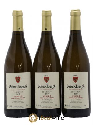 Saint-Joseph Le Berceau Bernard Gripa (Domaine)  2017 - Lot de 3 Bouteilles