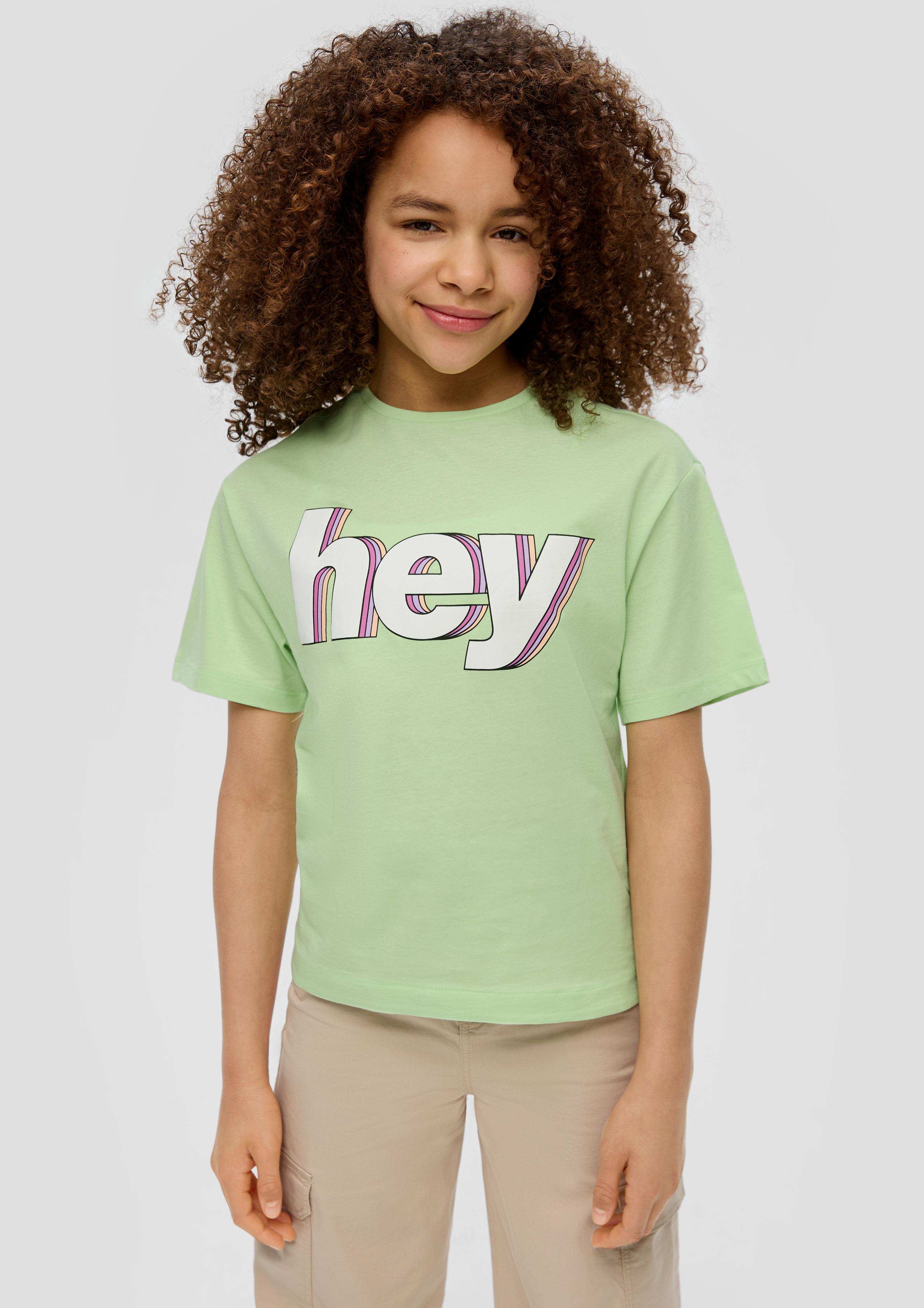 T-Shirt mit Frontprint  2142430-7250
