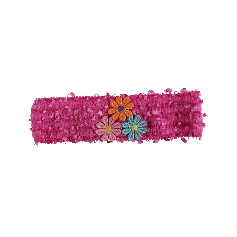 Solida Haarband Blumen pink