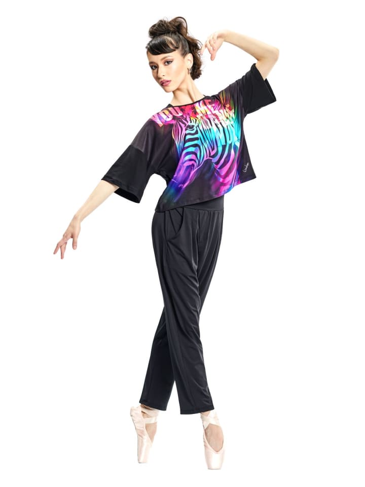 Winshape Functional Light and Soft Dance-Top DT109LS in rainbow zebra/black günstig kaufen