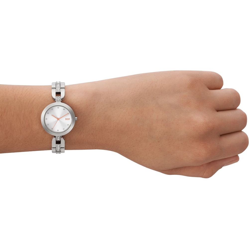 DKNY Montre pour femme Acier inoxydable Montre