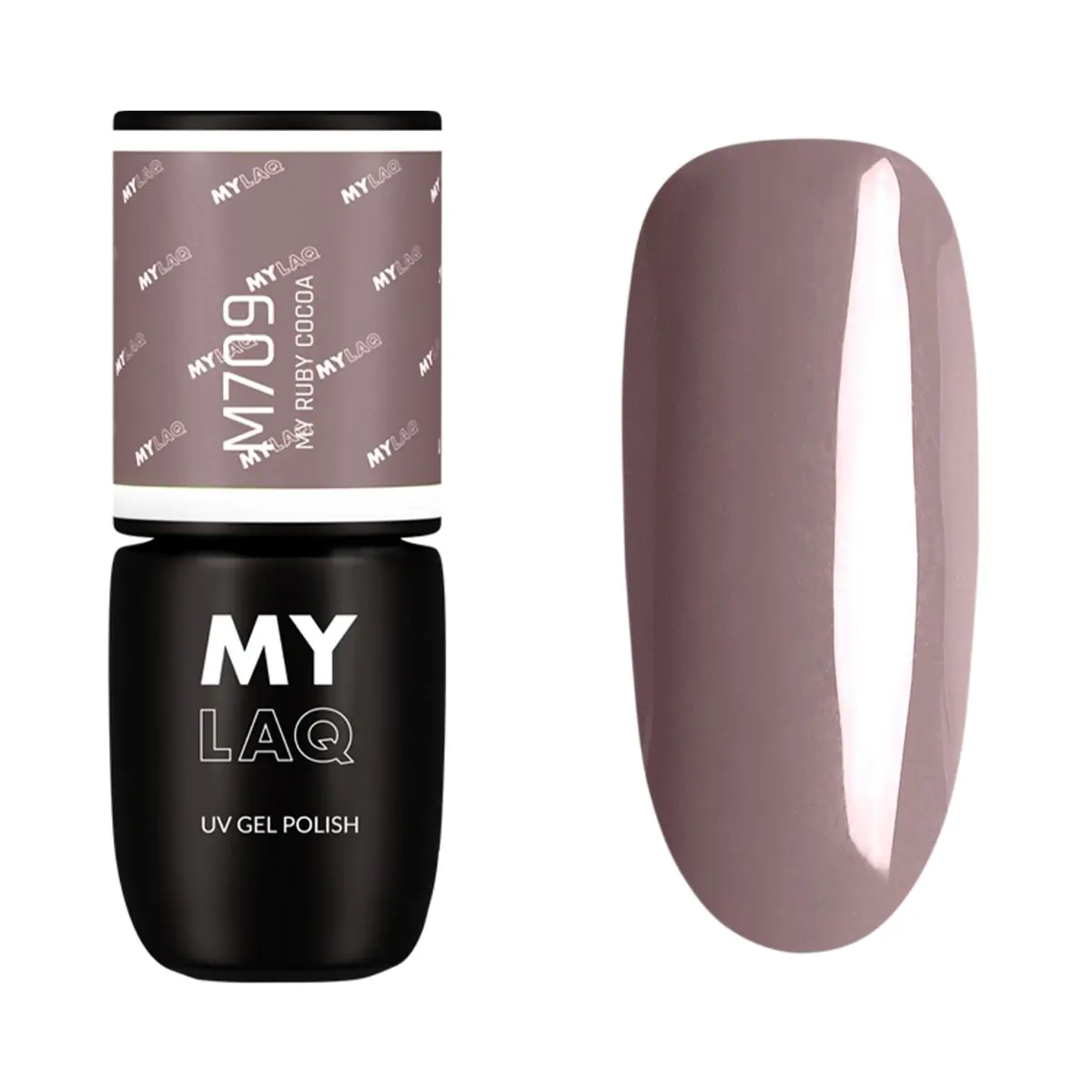 Mylaq хибридни лак за нокте, My Ruby Cocoa