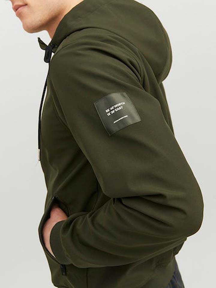 Jack & Jones Übergangsjacke in Khaki günstig kaufen