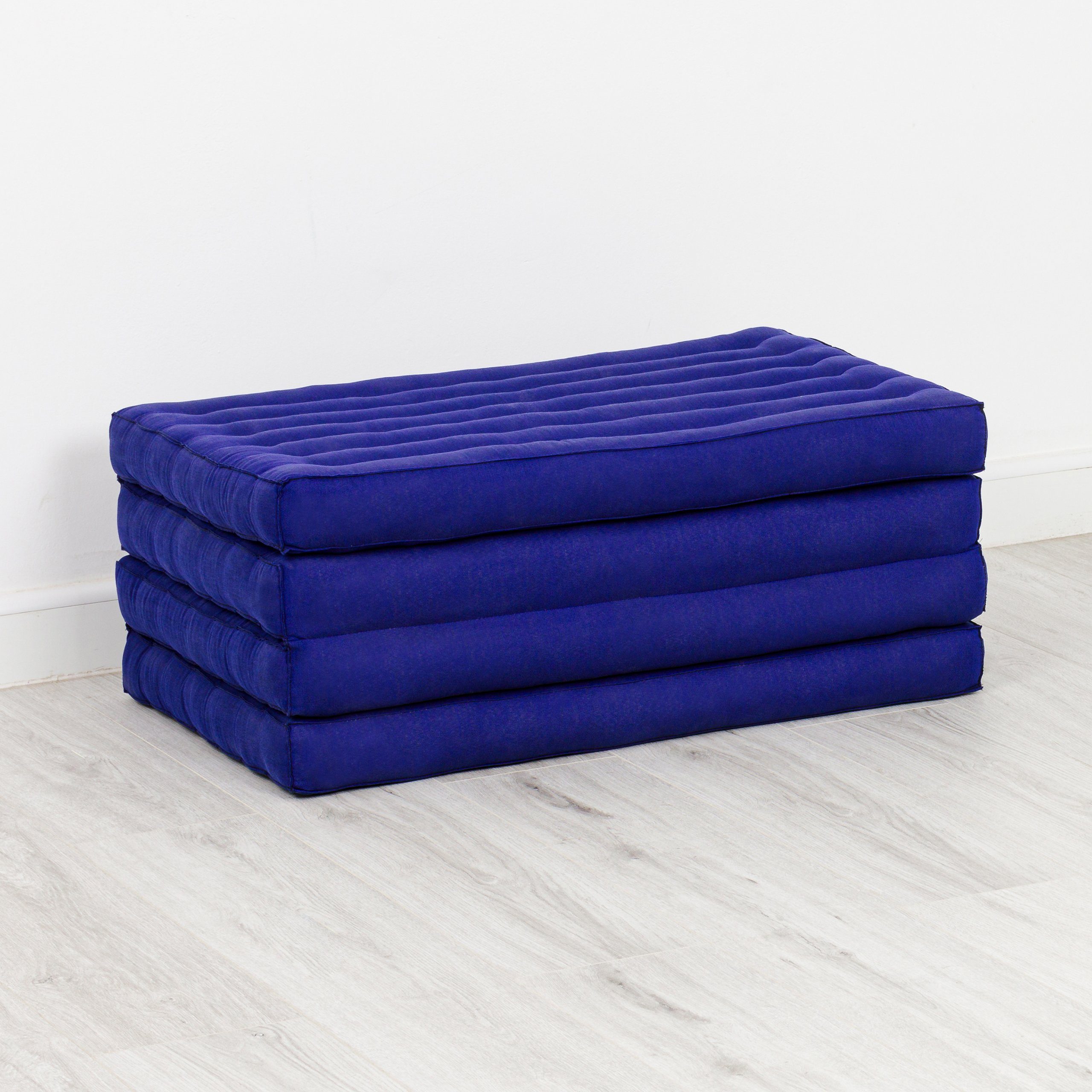 Klappmatratze Klappmatratze 80 cm (Basic) vegan und handgefertigt, 200x80x8cm, livasia, 8,00 cm hoch, Kapok