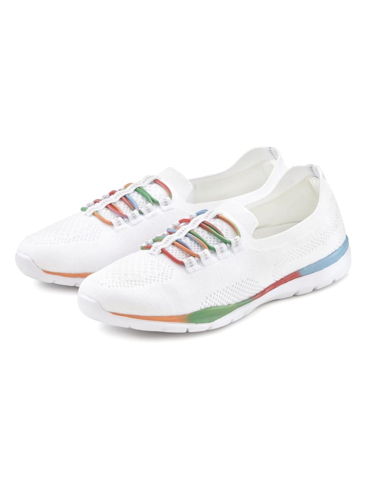LASCANA Sneaker in weiß-multi günstig kaufen
