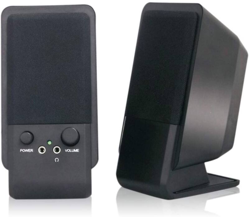 MediaRange MROS352 Desktop Lautsprecher Schwarz