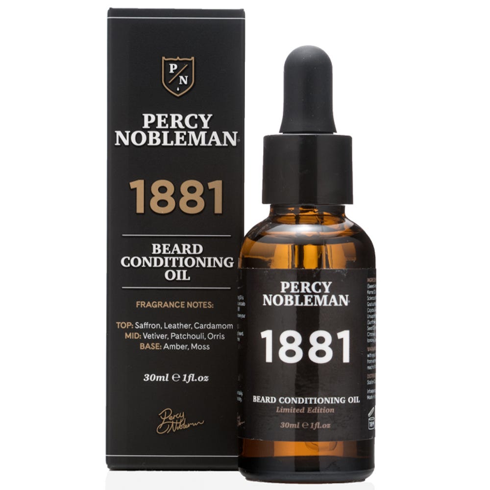 Percy Nobleman 1881 Scented Beard Oil 30 ml