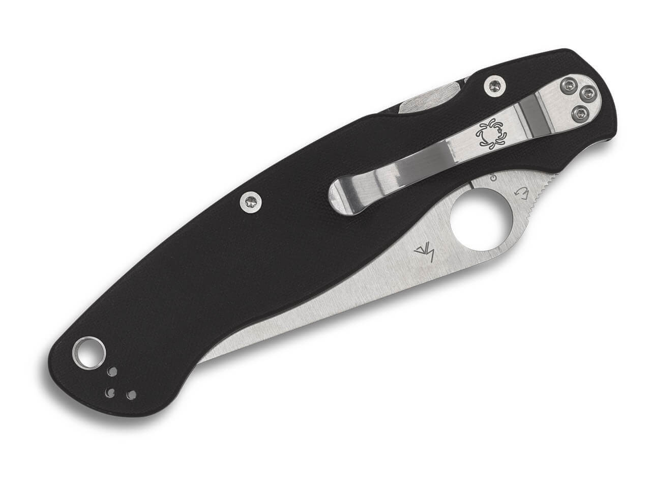 Military 2 G10 Black SpyderEdge