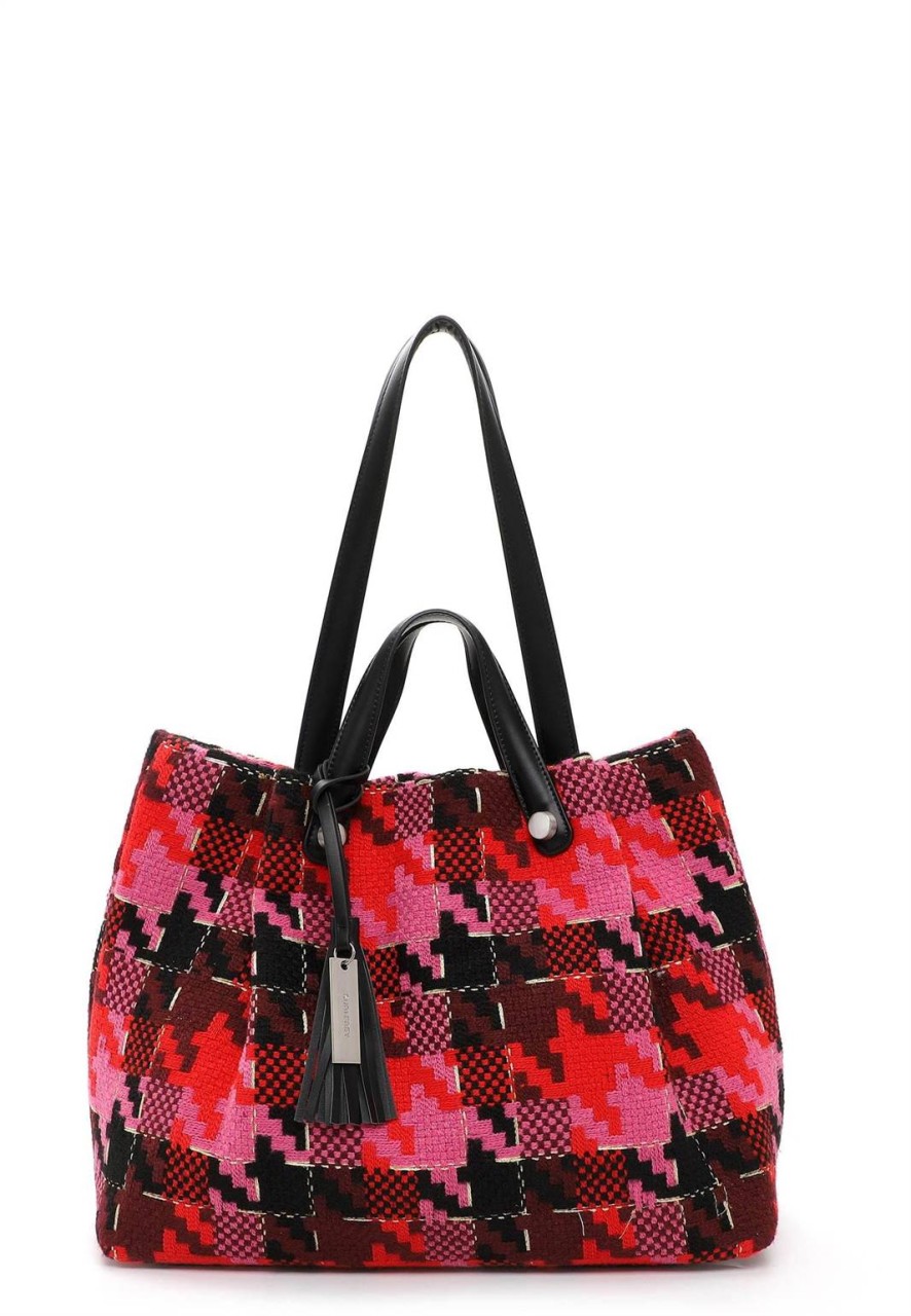 SURI FREY Handtaschen rot JULY Cityshopper L