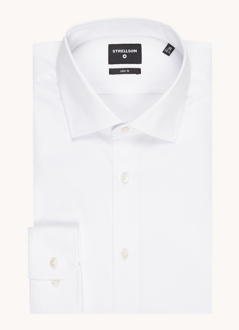 Košile Strellson Santos slim fit s strečem