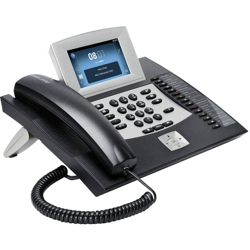 Auerswald COMfortel 2600 IP Hybrides VoIP-Telefon Kabelgebundenes Telefon (Android, Anrufbeantworter, Freisprechen)