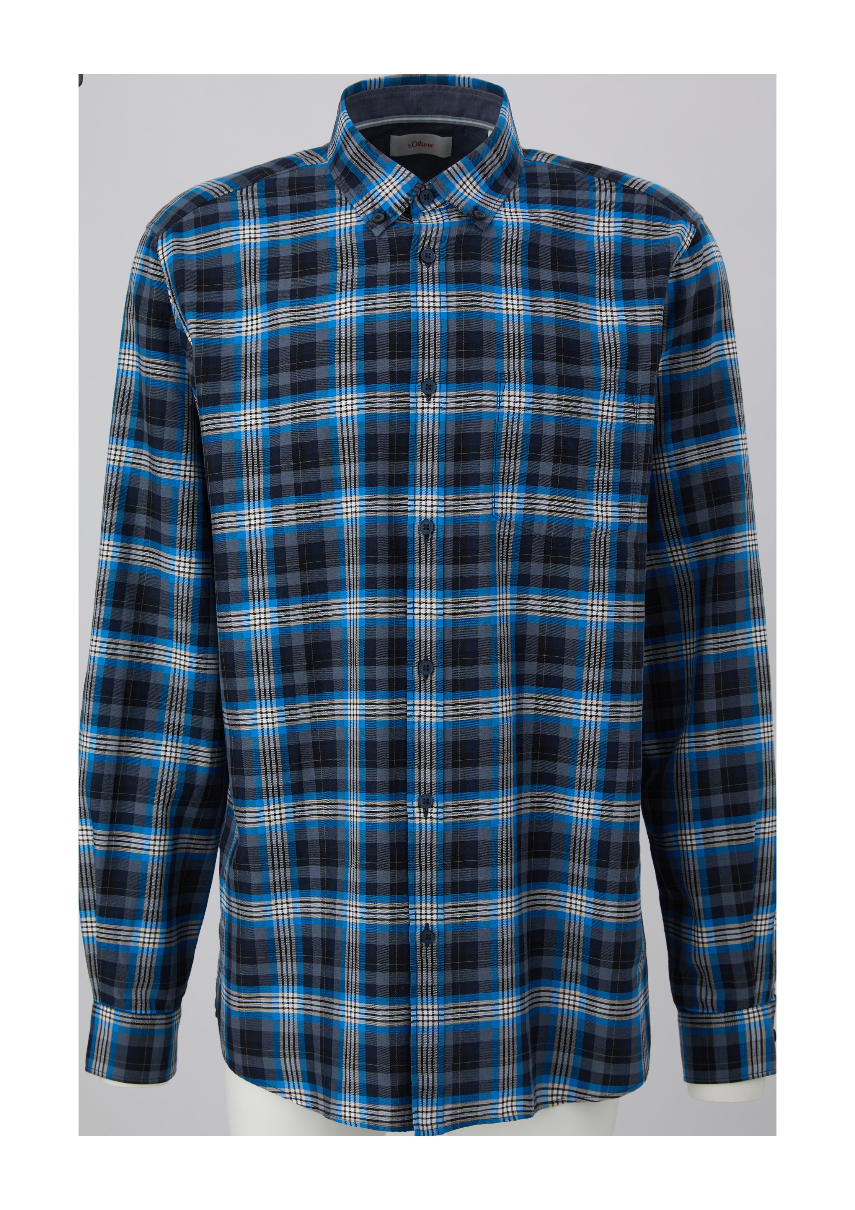 Regular: Hemd mit Button-down-Kragen  2143439-59N2