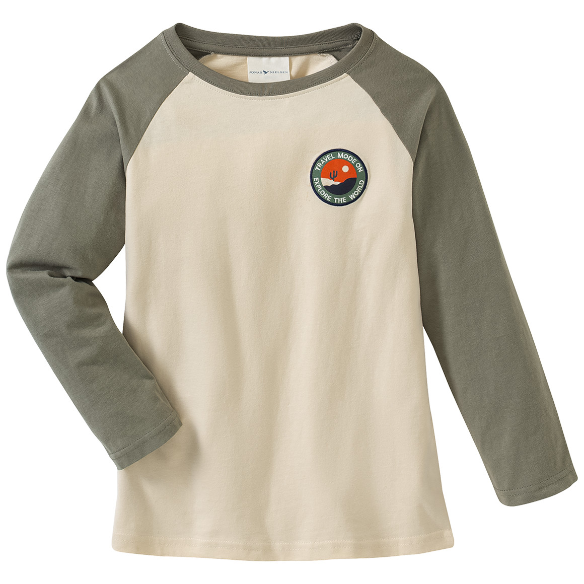 Jungen Langarmshirt mit Patch